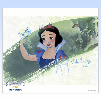 マーク・ヘンが描いた“白雪姫”の美しいアートをダウンロード！