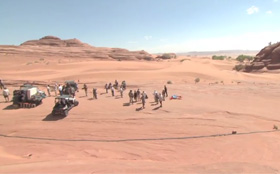 特別映像：砂漠での撮影